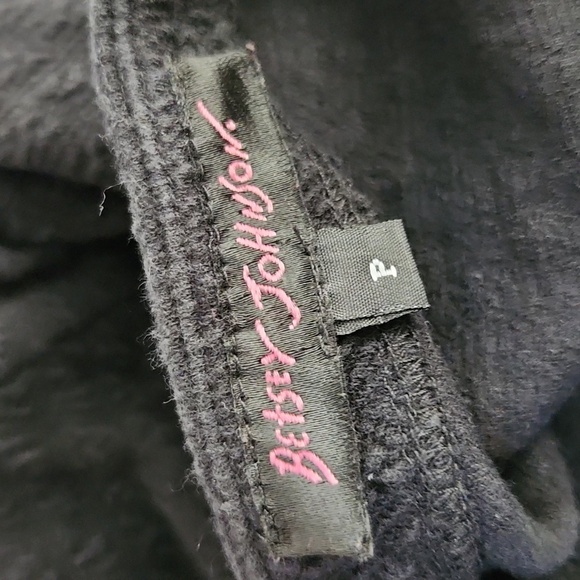 Vintage Betsey Johnson Peplum Pencil Dress black small - Picture 7 of 11